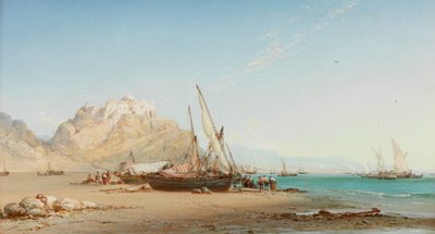 Cartagena, Spanien von James Webb hochwertiger Kunstdruck